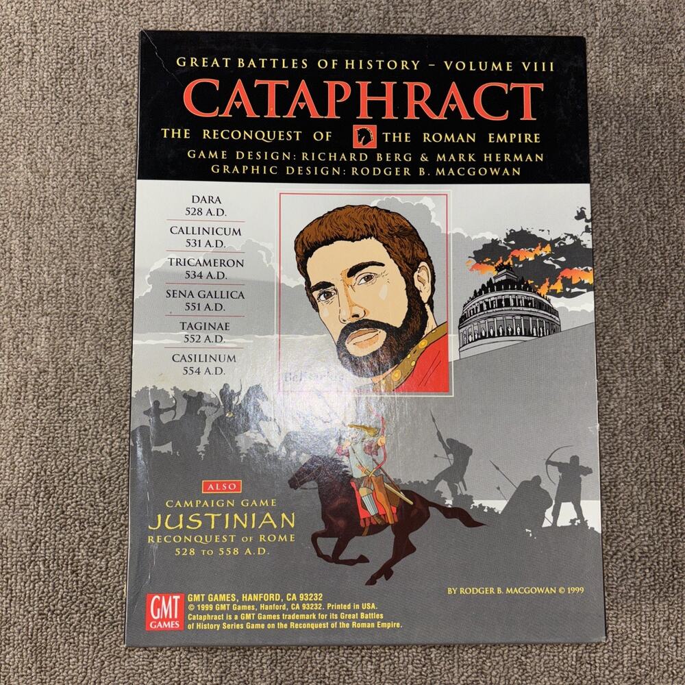 Cataphract - The Reconquest of the Roman Empire (1st Printing) Bonus: Atilla